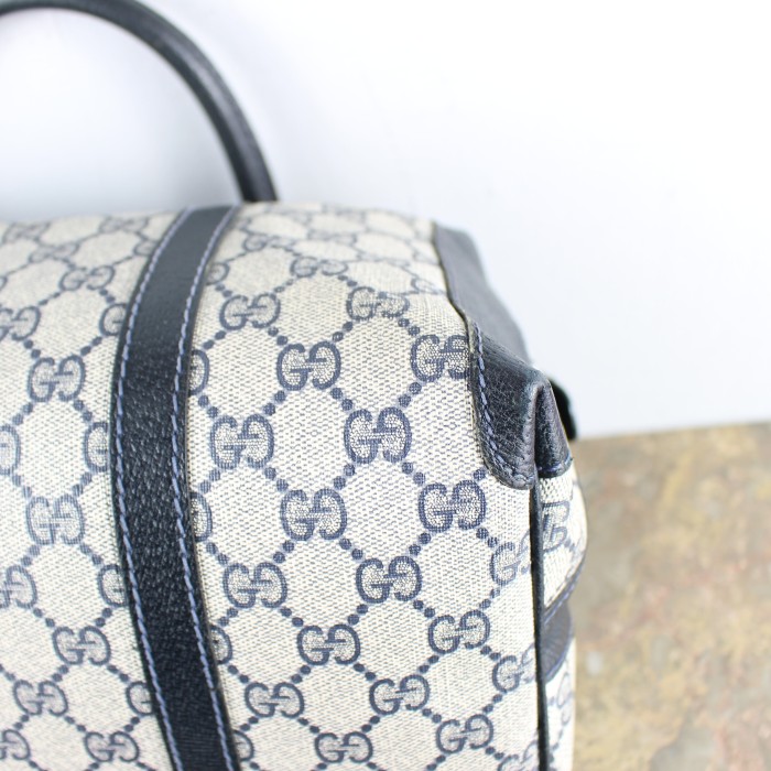 OLD GUCCI GG PATTERNED BOSTON BAG MADE IN ITALY/オールドグッチ