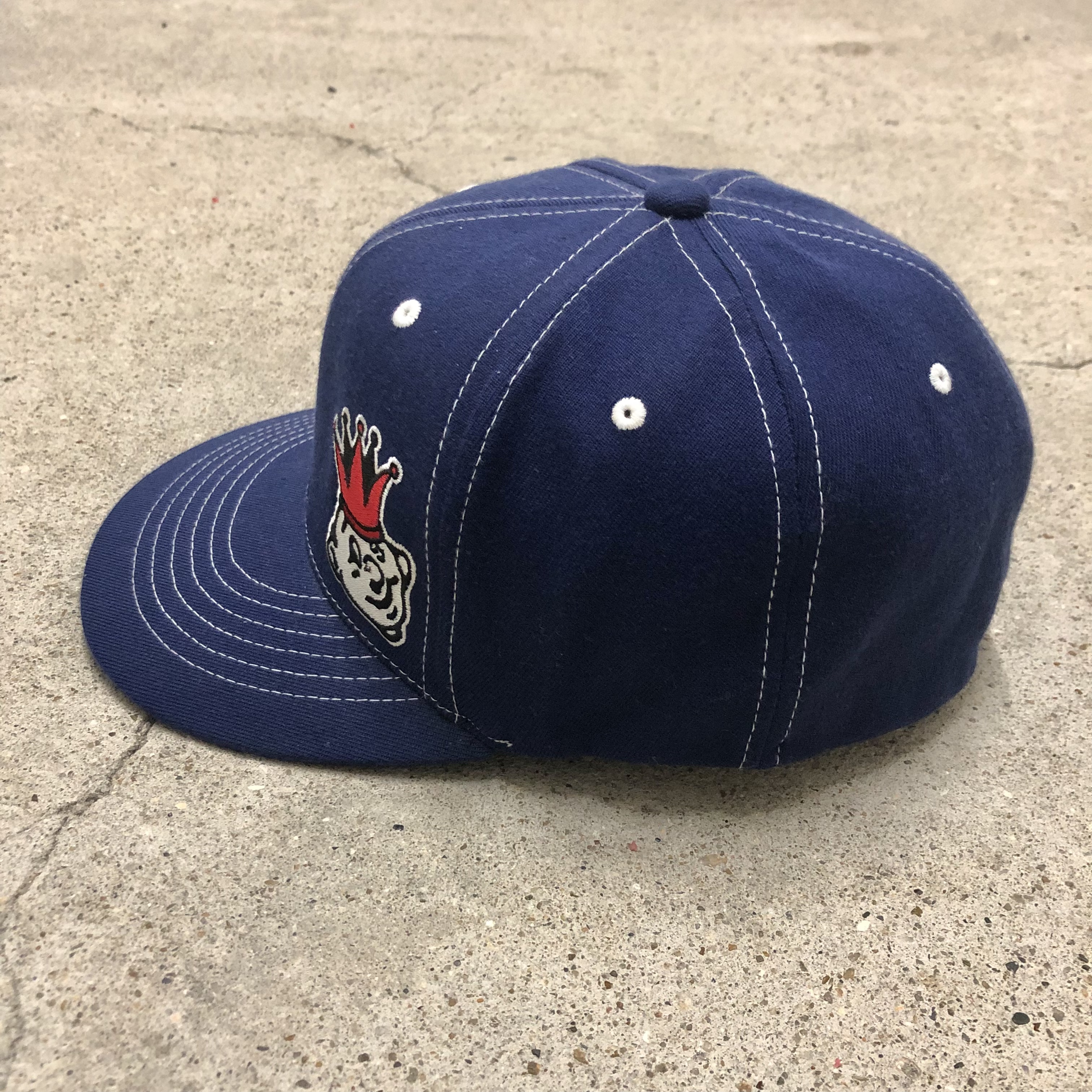 00s OLD STUSSY/Crown Baseball cap/L-XL/クラウン刺繍/ベースボール ...