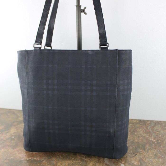 BURBERRY LONDON CHECK PATTERNED TOTE BAG MADE IN ITALY/バーバリーロンドンチェック柄トートバッグ | Vintage.City 古着屋、古着コーデ情報を発信