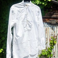 DOUBLE RL  RRL  ダブルアール　ノーカラーシャツ | Vintage.City 古着屋、古着コーデ情報を発信
