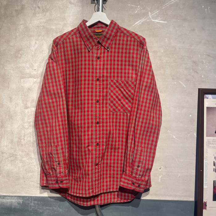 「Timberland」Checked shirts  623 | Vintage.City 빈티지숍, 빈티지 코디 정보