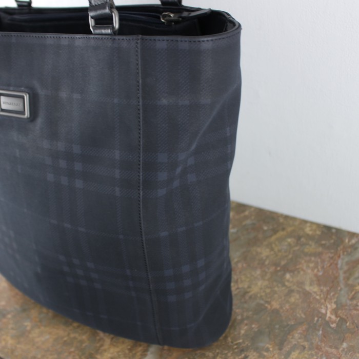 BURBERRY LONDON CHECK PATTERNED TOTE BAG MADE IN ITALY/バーバリーロンドンチェック柄トートバッグ | Vintage.City 古着屋、古着コーデ情報を発信