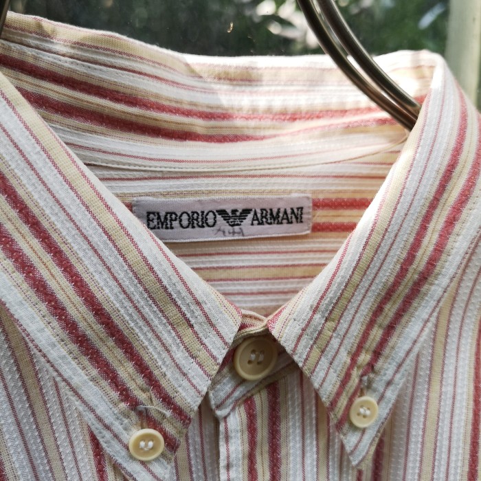 EMPORIO ARMANI" ストライプ柄シャツ | Vintage.City 古着屋、古着コーデ情報を発信