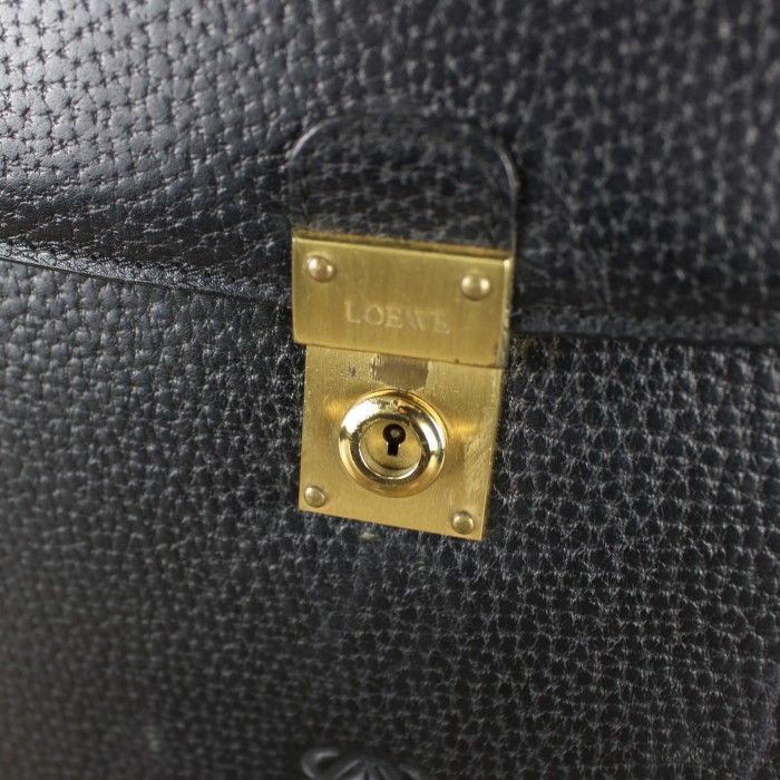 LOEWE ANAGRAM PATTERNED EMBOSSED LEATHER BUSINESS BAG MADE IN ITALY/ロエベアナグラム型押しレザービジネスバッグ | Vintage.City 古着屋、古着コーデ情報を発信