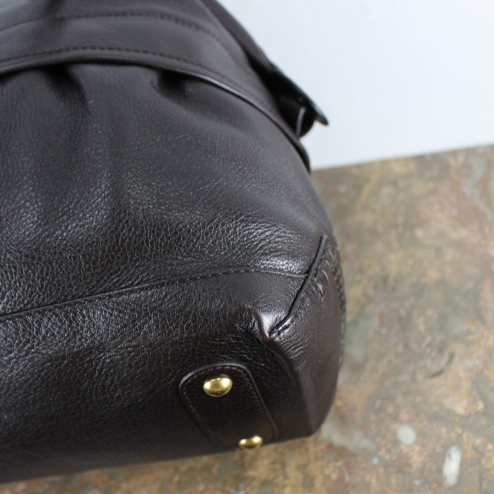 TOD'S LEATHER BOSTON BAG MADE IN ITALY/トッズレザーボストンバッグ | Vintage.City 古着屋、古着コーデ情報を発信