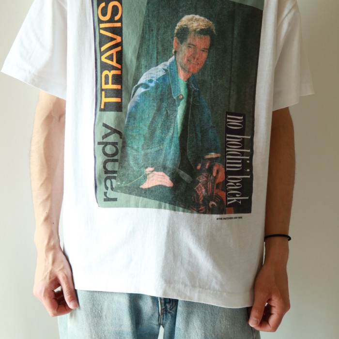 Vintage 1990 Randy Travis tour t shirt | Vintage.City 빈티지숍, 빈티지 코디 정보