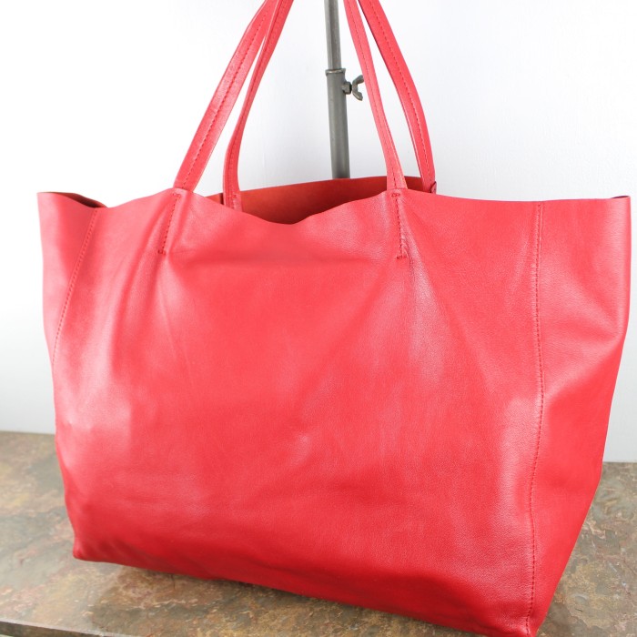 CELINE LEATHER TOTE BAG MADE IN ITALY/セリーヌカバホリゾンタルレザートートバッグ | Vintage.City 古着屋、古着コーデ情報を発信