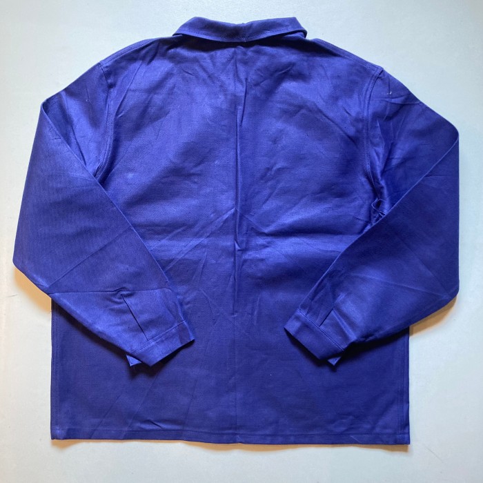 60s〜French work jacket 「DEAD STOCK」ワークジャケット フランス製 vintage ブルー カバーオール | Vintage.City 빈티지숍, 빈티지 코디 정보