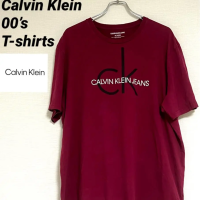 古着 00’s Calvin Klein Tシャツ 赤 【激安】 | Vintage.City 古着屋、古着コーデ情報を発信