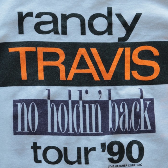Vintage 1990 Randy Travis tour t shirt | Vintage.City 古着屋、古着コーデ情報を発信