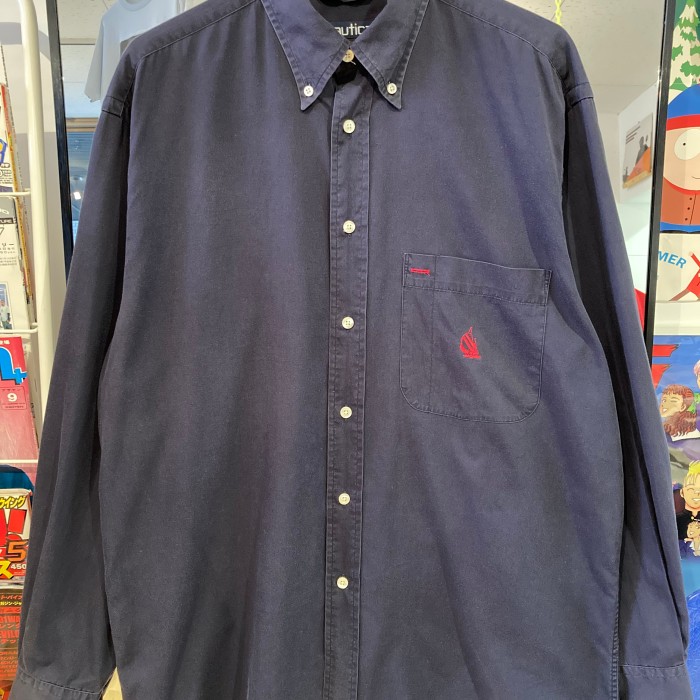 90's NAUTICA B.Dシャツ (SIZE M〜L相当) | Vintage.City 古着屋、古着コーデ情報を発信