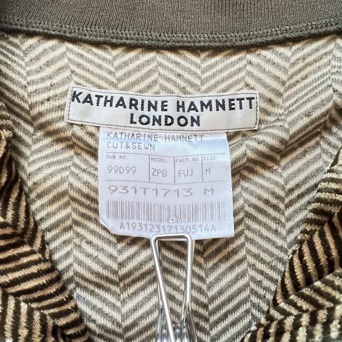 KATHARINE HAMNETT キャサリンハムネット　トラックジャケット | Vintage.City 古着屋、古着コーデ情報を発信