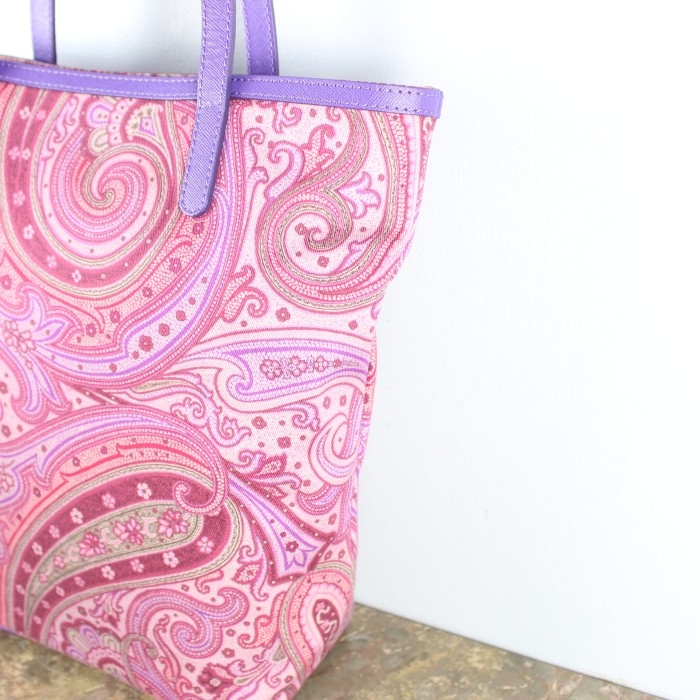 ETRO PAISLEY PATTERNED TOTE BAG MADE IN ITALY/エトロペイズリー柄 ...