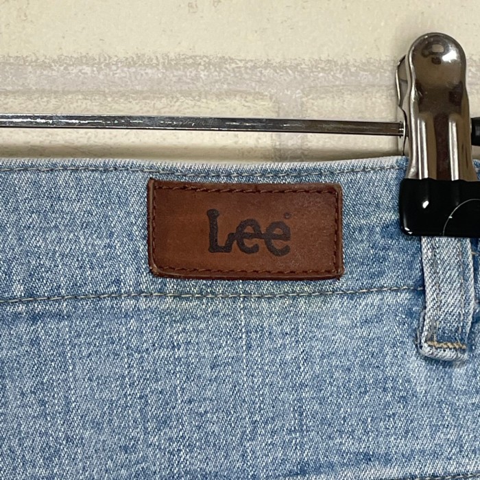 【W30】Lee   デニムショーツ　革パッチ | Vintage.City 古着屋、古着コーデ情報を発信
