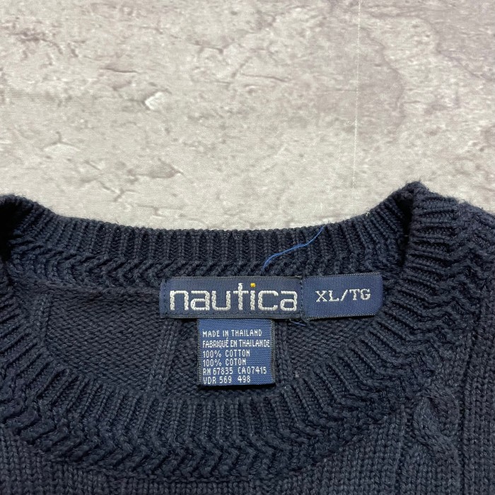 90s NAUTICA cotton knit | Vintage.City 古着屋、古着コーデ情報を発信
