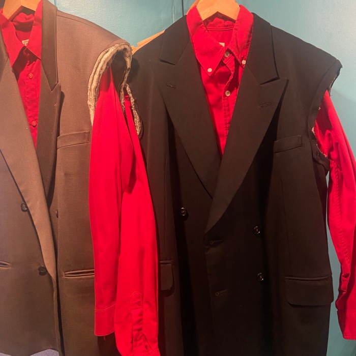 Eddie Bauer エディーバウアー カラーボタンダウンシャツ 赤 | Vintage.City 古着屋、古着コーデ情報を発信