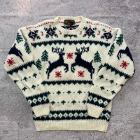 80~90s Eddie Bauer Nordic wool knit | Vintage.City 古着屋、古着コーデ情報を発信