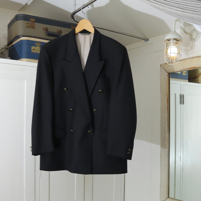 unknown “Canonico”　Double Tailored jacket | Vintage.City 빈티지숍, 빈티지 코디 정보