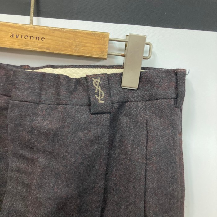 YvesSaintLaurentヴィンテージ ウールパンツ | Vintage.City 古着屋、古着コーデ情報を発信