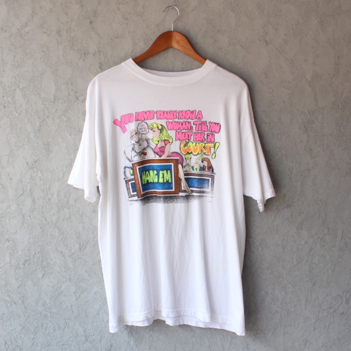 90's シュールイラストTシャツ | Vintage.City 古着屋、古着コーデ情報を発信