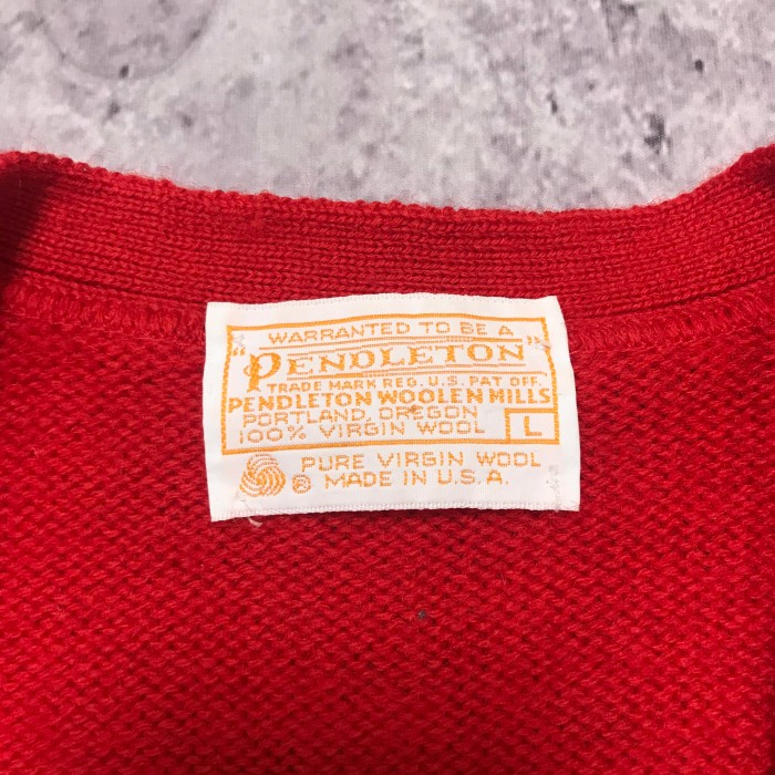 70s Pendleton knit vest | Vintage.City 古着屋、古着コーデ情報を発信