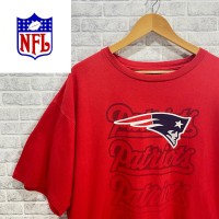 【半額セール中】NFL 古着 Tシャツ 赤 オーバーサイズ ペイトリオッツ フットボール | Vintage.City ヴィンテージ 古着