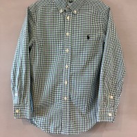Ralph Lauren ラルフローレン BDシャツ チェック 青×緑 Sサイズ（８） | Vintage.City 古着屋、古着コーデ情報を発信