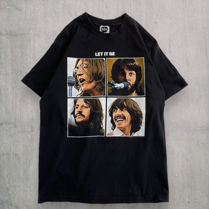00s 【THE BEATLES 】let it be T-shirt | Vintage.City