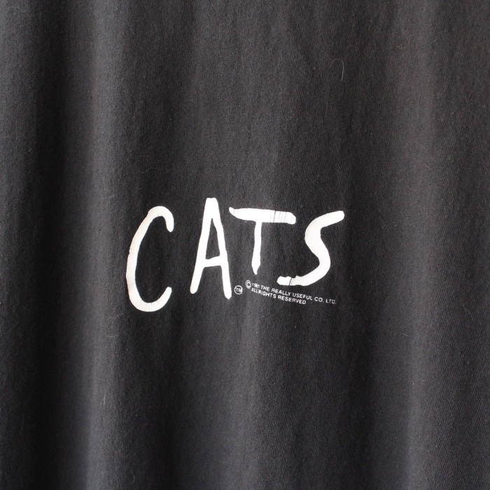 90's 1981コピーライト　CATS  Tシャツ | Vintage.City 古着屋、古着コーデ情報を発信