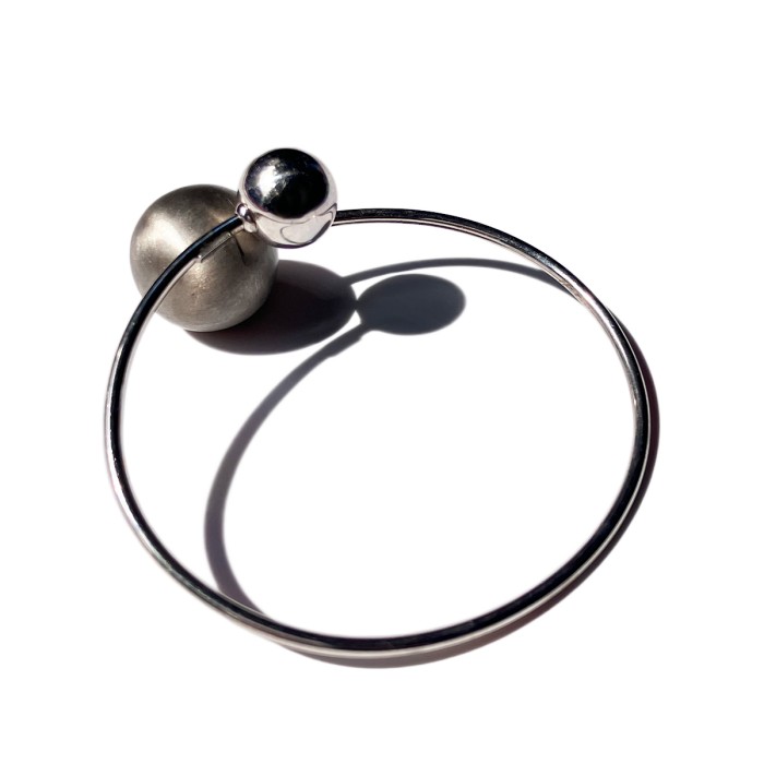 「UNOAERRE」 ITALY Silver 925 Double Ball Bangle × Ring Set | Vintage.City 古着屋、古着コーデ情報を発信