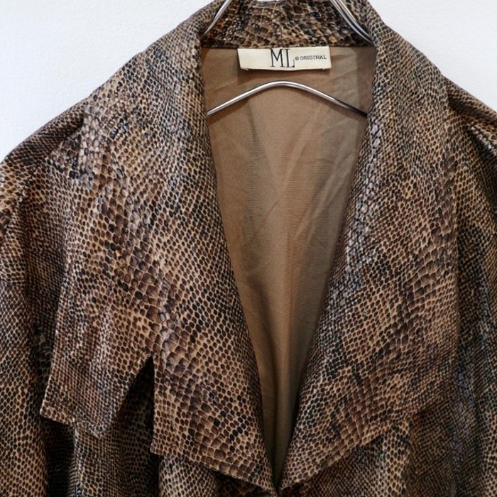 【python pattern design jacket】 | Vintage.City Vintage Shops, Vintage Fashion Trends