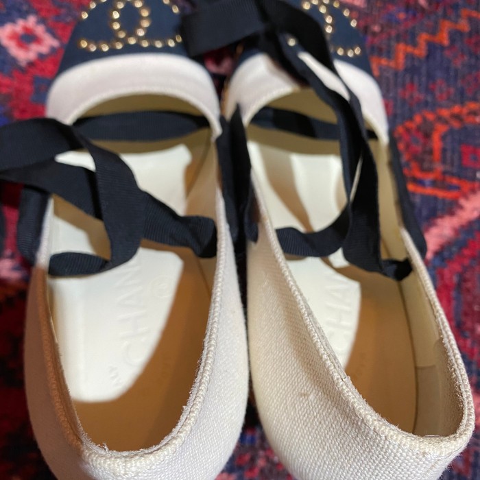 CHANEL COCO MARC LACE UP WEDGE SOLE SANDALS MADE IN ITALY/シャネルココマークレースアップウェッジソールサンダル | Vintage.City Vintage Shops, Vintage Fashion Trends