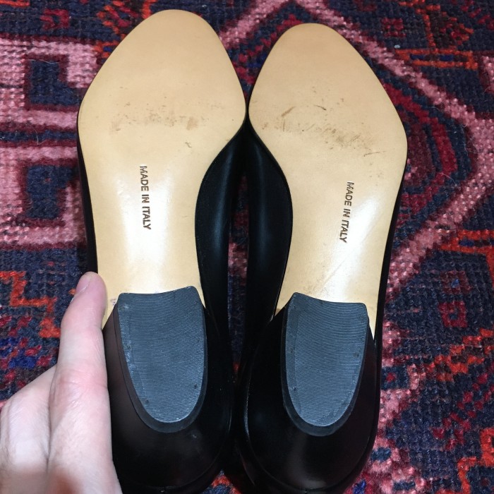 Salvatore Ferragamo LEATHER RIBBON PUMPS MADE IN ITALY/サルヴァトーレフェラガモレザーリボンパンプス | Vintage.City 古着屋、古着コーデ情報を発信
