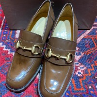 GUCCI LEATHER HORSE BIT HEEL PUMPS MADE IN ITALY/グッチレザーホースビットヒールパンプス | Vintage.City Vintage Shops, Vintage Fashion Trends