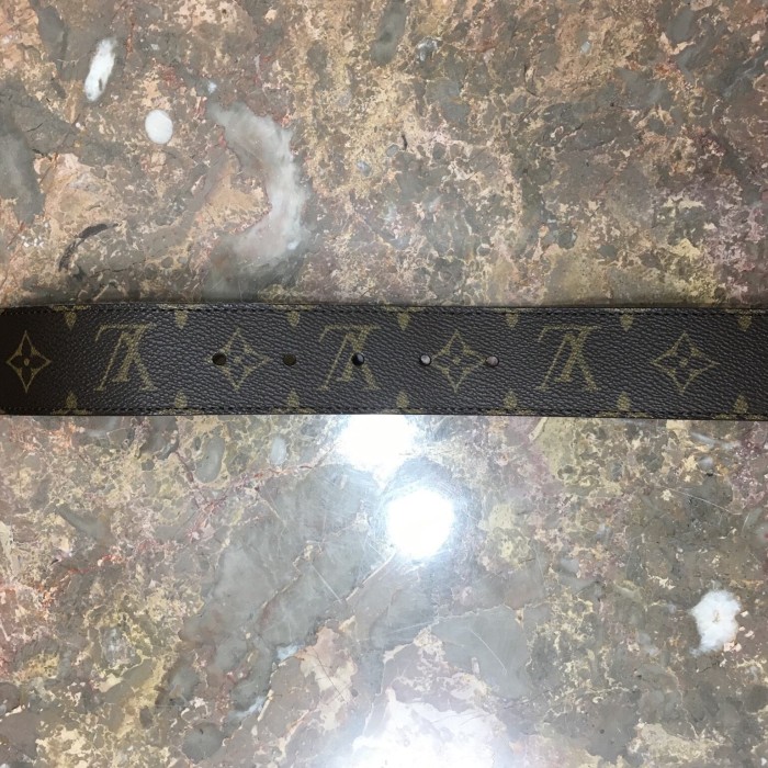 LOUIS VUITTON M9608 CA0069 MONOGRAM PATTERNED BELT MADE IN SPAIN/ルイヴィトンサンチュールイニシアルモノグラム柄ベルト | Vintage.City 古着屋、古着コーデ情報を発信