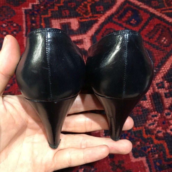 CHANEL COCO MARC LEATHER HEEL PUMPS MADE IN ITALY/シャネルココマークレザーヒールパンプス | Vintage.City 古着屋、古着コーデ情報を発信