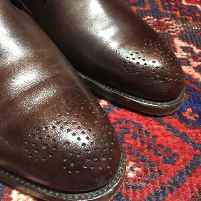 SILVANO SASSETTI LEATHER BROGUE SHOES MADE IN ITALY/シルヴァノサセッティレザーブローグシューズ | Vintage.City 古着屋、古着コーデ情報を発信