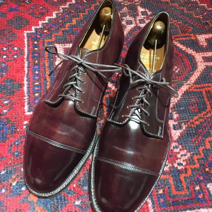 ALDEN 06608 CORDOVAN LEATHER STRAGHT TIP SHOES MADE IN USA ...