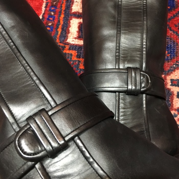 Salvatore Ferragamo BELTED BOOTS MADE IN ITALY/サルヴァトーレフェラガモベルテッドブーツ | Vintage.City Vintage Shops, Vintage Fashion Trends