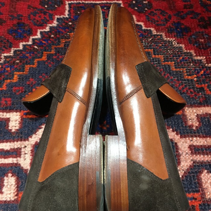 WILD SMITH LEATHER COIN LOAFER MADE IN ENGLAND/ワイルドスミスレザーコインローファー | Vintage.City 古着屋、古着コーデ情報を発信