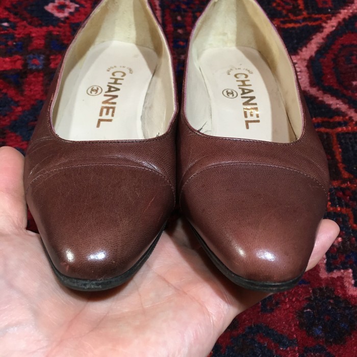 CHANEL COCO MARC LEATHER HEEL PUMPS MADE IN ITALY/シャネルココマークレザーヒールパンプス | Vintage.City Vintage Shops, Vintage Fashion Trends