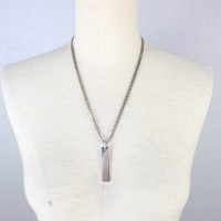 GUCCI LOGO DESIGN SILVER NECKLACE MADE IN ITALY/グッチロゴデザインシルバーネックレス | Vintage.City 빈티지숍, 빈티지 코디 정보