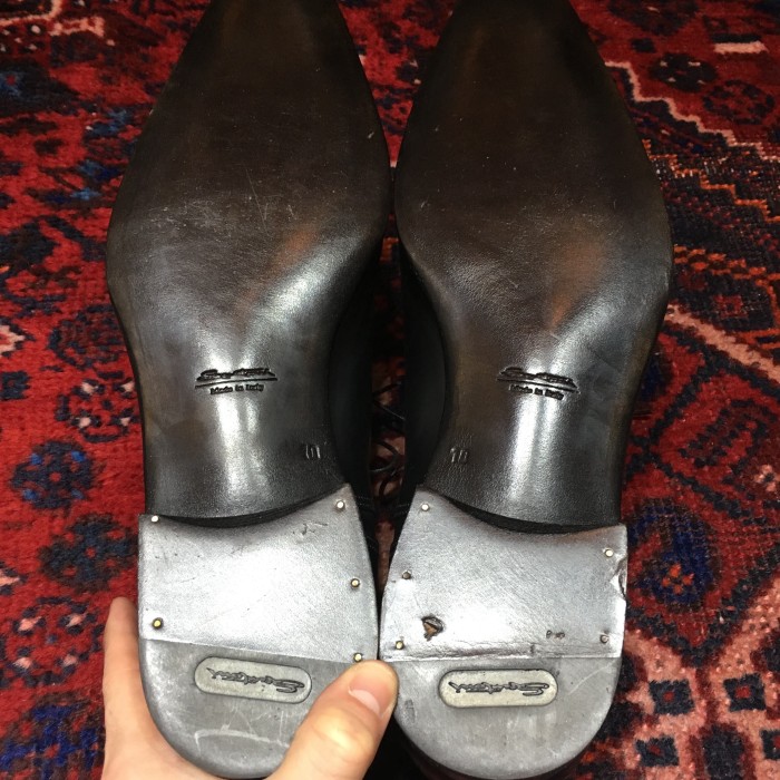 SANTONI 7653 LEATHER STRAIGHT SHOES MADE IN ITALY/サントーニレザーストレートチップシューズ | Vintage.City Vintage Shops, Vintage Fashion Trends