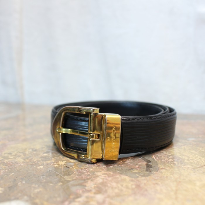 LOUIS VUITTON M6832Q CT0926 EPI LEATHER BELT MADE IN FRANCE/ルイ