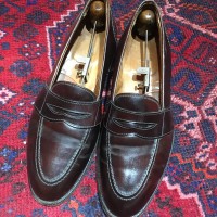 ALDEN×BROOKS BROTHERS CORDOVAN LEATHER COIN LOAFER MADE IN USA/オールデン×ブルックスブラザーズコードヴァンレザーコインローファー | Vintage.City 古着屋、古着コーデ情報を発信