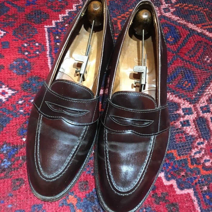 ALDEN×BROOKS BROTHERS CORDOVAN LEATHER COIN LOAFER MADE IN USA ...