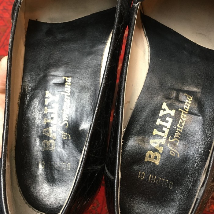 ◯商品名BALLY バリービスポーククロコダイルレザーコインローファー - 靴