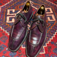 Campanile MADE BY NORVEGESE PATINE LEATHER Y TIP SHOES MADE IN ITALY/カンパニーレノルヴェジェーゼ製法パティーヌレザーYチップシューズ | Vintage.City 古着屋、古着コーデ情報を発信