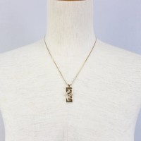 GIVENCHY CLEAR STONE LOGO NECK LACE/ジバンシィクリアストーンロゴネックレス | Vintage.City 古着屋、古着コーデ情報を発信