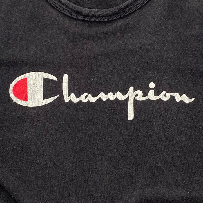 90's Champion USA製 ロゴ Tシャツ / 黒 | Vintage.City 古着屋、古着コーデ情報を発信